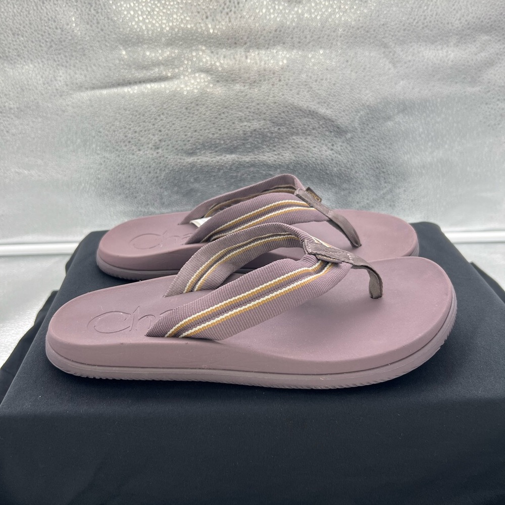 Chaco Womens Chillos Flip Lavender Flip Flops Size 7 (5414719)